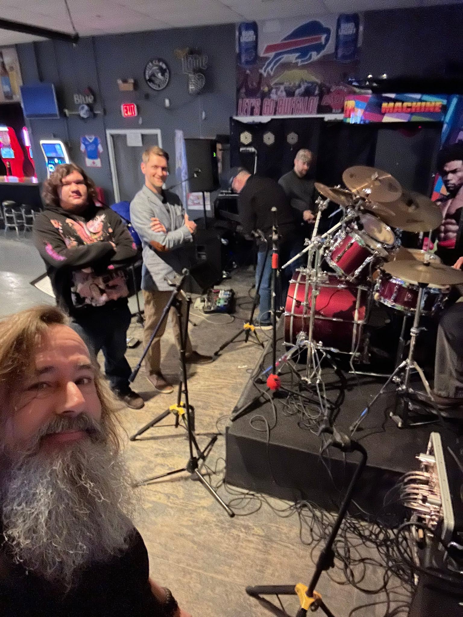 Sons of Stoneridge rehearsing together